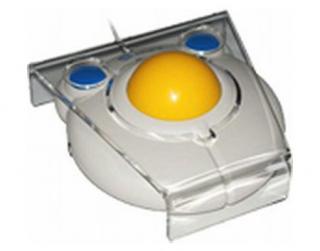 Imagen del ratón de bola BIGtrack con canalizador dactilar