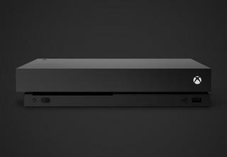 Imagen de la consola de videojuegos Xbox One X