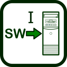 Icono de software de entrada