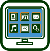Easy user interface icon